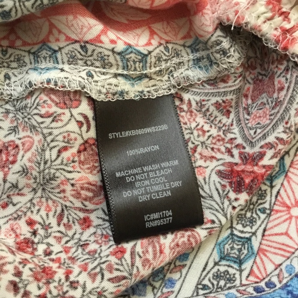 Sanctuary Peasant Style Blouse XL - Picture 4 of 4